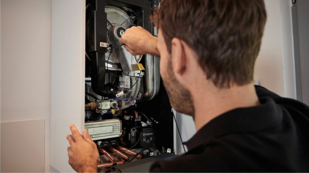 Boiler Servicing for a customer in Ealing